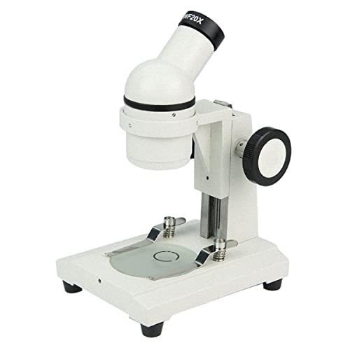 Microscopio estéreo 40x con óptica monocular nítida para análisis técnico