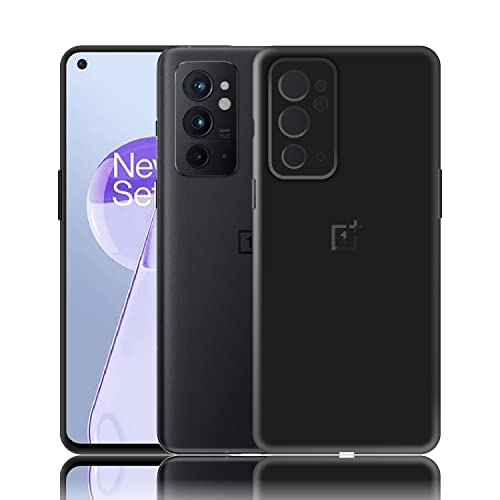 Image of Case Creation Liquid TPU Silicone Cover for Oneplus9RT Soft Case,Anti-Dirty Slim Case Frosted Matte Cute Candy TPU Raised Bezel (Splash of Color) Back Case Cover for Oneplus 9RT -Black