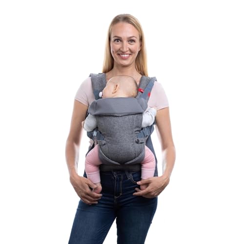 YOU+ME 4-in-1 Babytrage Neugeborene ab Geburt bis Kleinkind (3,6–14,5 kg) - Ergonomische,...