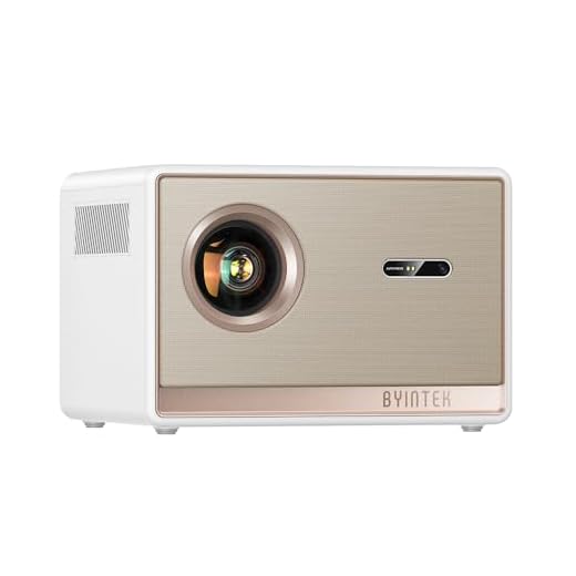 BYINTEK Projetor T5 Max,projetor 4k 1080P Full HD,Foco Automático,WiFi Inteligente e projeção BT 5.0 Android™ TV 11.0 OS(Licensed),Suporte 1000 ANSI Lumens,Para Home theater,camping ao ar livre,festas