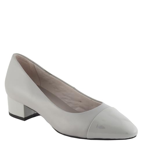 David Tate Colette Light Gray Nappa 9 WW (EE)