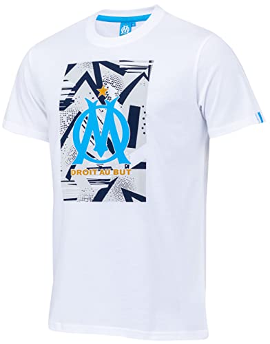 OLYMPIQUE DE MARSEILLE T-Shirt Om - Collection Officielle Taille Adulte Homme S