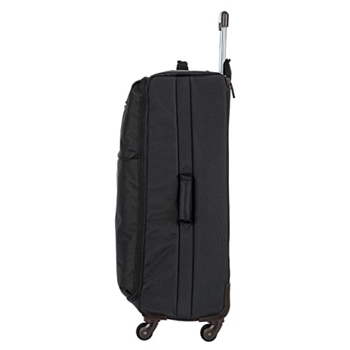 Bric's 30" Checked Luggage - Spinner-Style Suitcase for Women and Men - Sienna Collection - Black3