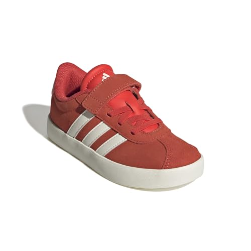 Image of adidas Kids' VL Court 3.0 Elastic Lace & Strap Shoe