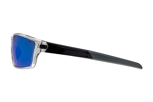 Image of CAT 8020 Men's Polarized Sport Wrap Rectangular Sunglasses, 66 mm, UV400 Protection
