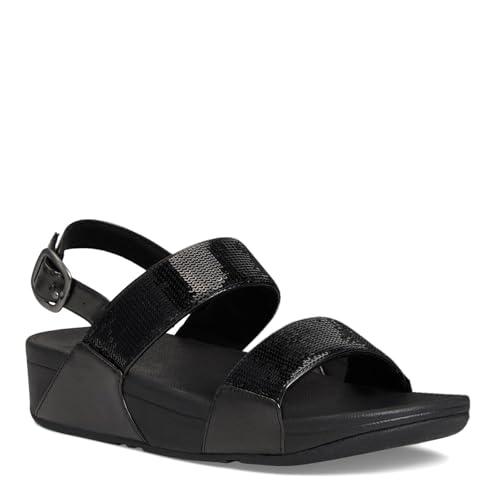 FitFlop Women's Lulu Sequin Back-Strap Sandals Wedge