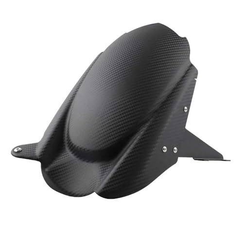 Garde-boue de roue arrière moto en plastique ABS noir, accessoires de protection de pneu