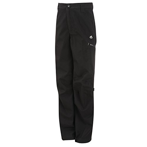 Craghoppers Children's Kiwi Cargo Pants, Black, 11-12