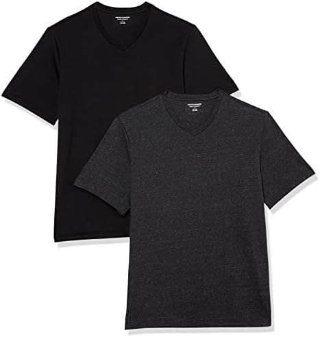 Amazon Essentials Herren V-Neck Kurzarmhemd T-Shirt