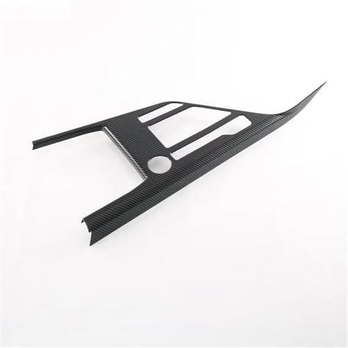 Consola Coche Panel Para Kia Para Niro EV 2023 Accesorios Coche Control Central Panel Cambios Marco Decoración Cubierta Embellecedora Interior Estilo Fibra Carbono Cubierta Panel Central Coche(Gear Sh