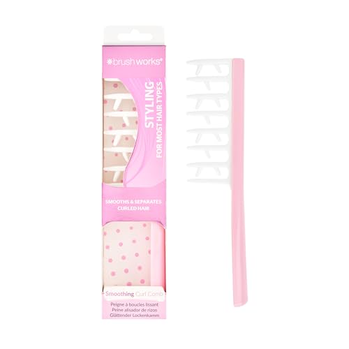 Peine Brushworks para Rizos, Dientes Anchos y Angulados miniatura 1