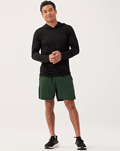 Real Essentials 3 Pack: Men's Dry Fit Wicking Long Sleeve Fishing Active Hoodie Pullover Sweatshirt (Big & Tall) - Image 3