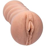 Doc Johnson Signature Strokers - Lela Star - ULTRASKYN Pocket Pal - Open-Ended Stroker - Pussy, Vanilla