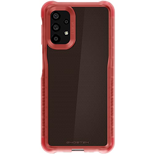 Image of Ghostek COVERT Samsung A32 5G Case with Clear Slim Fit Design and Anti-Slip Grip Bumper Premium Shockproof Protection Thin Protective Phone Covers Designed for 2021 Samsung Galaxy A32 5G (6.5 inch) (Pink)