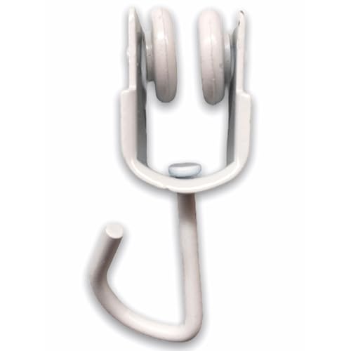 Teletoldo: Pack de 5 Poleas Correderas blancas