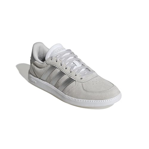 Image of adidas Womens Breaknet Sleek Sneakers Shoes Casual - Brown