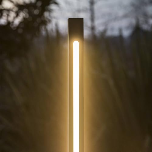 Ideal Lux Jedi Paletto Da Esterno A Led Da 160 Cm Nero, 3000K, IP65, Non Dimmerabile - 5
