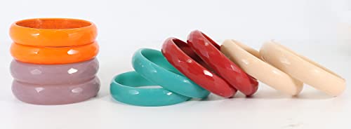 Image of NMII Glass Bangles Set for Women & Girls