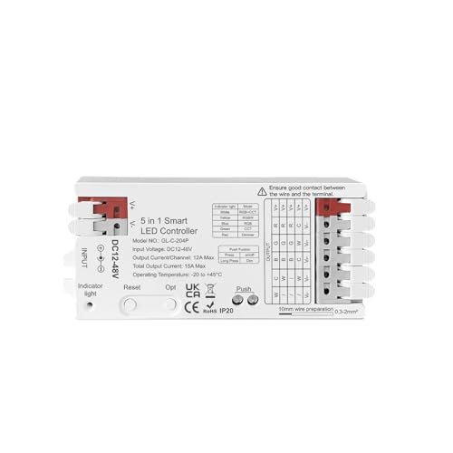 Contrôleur LED 12-48V résout les pannes via sa réinitialisation