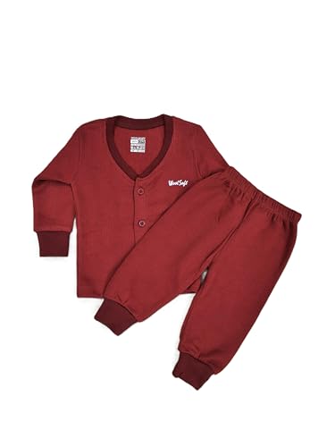 Image of Top and Pyjama Set Thermal for Unisex Baby