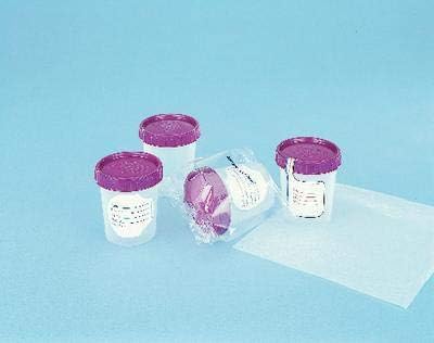 15704-087 - 150 mL (4.5 oz.) - Specimen Containers, Polypropylene with Polyethylene Caps - Case of 300