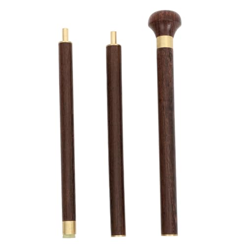 Veemoon Holz Gehstock für Ältere Menschen rutschfest DREI Stück...