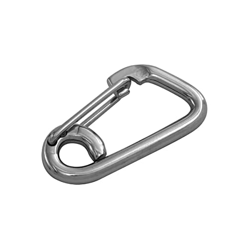 BIGSHIP Mousqueton pompier asymétrique inox Ø6mm Cover