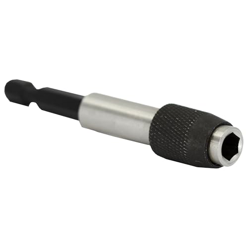 Drill America INSBH-300C Stainless Steel Magnetic Bit Holder with Ring for Insert Bits, High Speed Steel, Uncoated (Bright) Finish, 118 Degree, Right Hand, 3" Length image 4