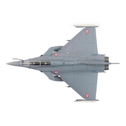 Hobby Master | 1:72 Scale Diecast Military Aircraft | Rafale B 55 Years of The Forces Aériennes Stratégiques 4-FG, Escadron de Chasse 1:4 Gascogne, 2019 (with ASMP-A Nuclear Missile) | Model HA9608