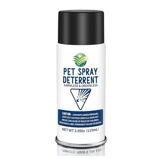 Black Automatic Cat Deterrent Spray System