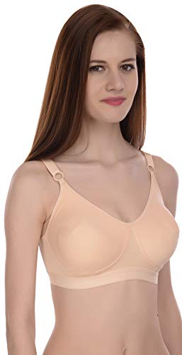 Image of Viral Girl Cotton Hosiery Women's Bra | Non-Padded Wire-Free Design with Adjustable Straps | Full Coverage Comfortable Bra | Soft Stretchable Fabric for All Day Support