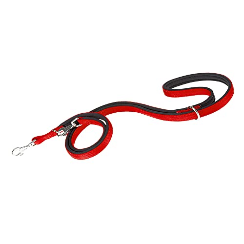 Ferplast DAYTONA GA Extra Strong Training Dog Lead, 3 Adjustable Lengths, Soft Padded Handle, Anti-Abrasion, Italian Design