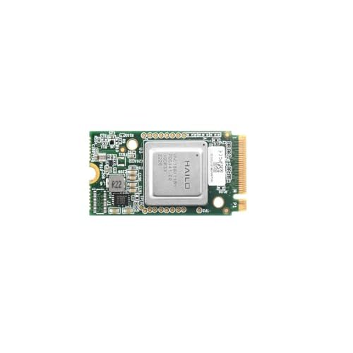 waveshare Hailo-8 M.2 AI Accelerator Module, Compatible with Raspberry Pi 5, Supports Linux/Windows Systems, Based On The 26TOPS Hailo-8 AI Processor, Module Only