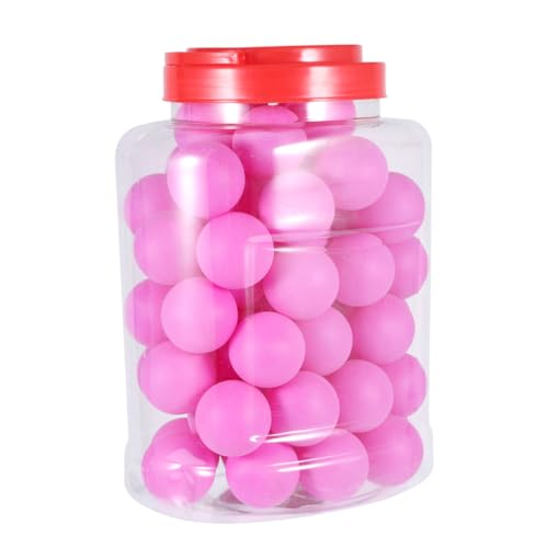 KICHOUSE Beginner to Pack 40mm Table Tennis Balls Seamless Easy to Carry Home Outdoor Fun