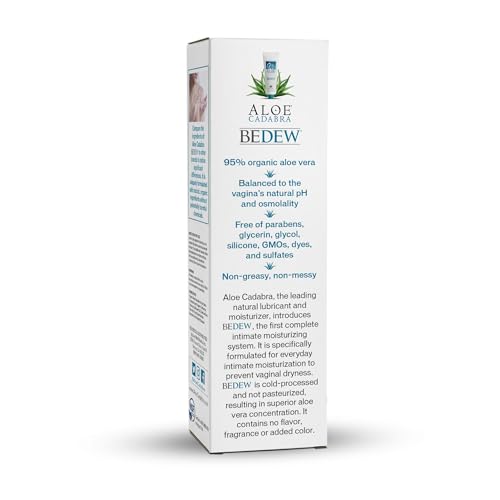 Aloe Cadabra Organic Intimate Moisturizer for Women, 2.9 Ounce
