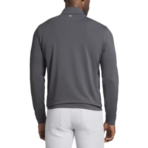 PETER MILLAR Mens Quarter Zip Knitwear, M, Grey3
