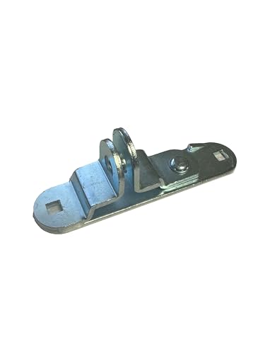 Image of Enclosed Trailer Door Latch for Cargo, Horse, Motorcycle, Vehicle, and Storage Trailers, Heavy-Duty Steel Replacement Hasp, Lockable Cam Lever Handle Keeper