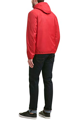 Image of Tommy Hilfiger Men's Lightweight Active Water Resistant Hooded Rain Jacket