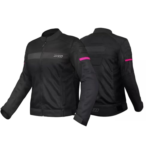 Jaqueta Moto X11 Super Air Motoqueiro Motociclista (BR, Alfa, GG, Regular, Regular, FEMININO/PRETO)