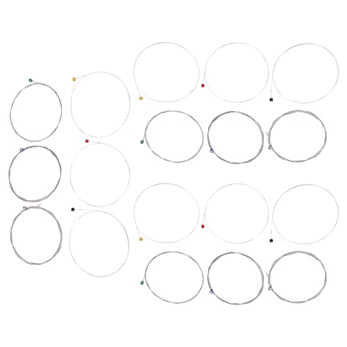Cordes de guitare électrique, guitares acoustiques hexagonales en acier au carbone, extrémité à boule, enroulement léger… - Les Beatles, Paul McCartney, John Lennon, RIngo Starr, George Harrison Cordes de guitare électrique, guitares acoustiques hexagonales en acier au carbone, extrémité à boule, enroulement léger…