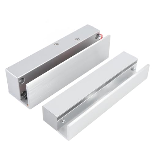 Serrure électrique pour porte en verre sans cadre DC 12V