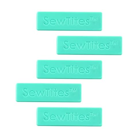 SewTites Original Magnetic Sewing Pins - Set of 5 Sewing Magnets to Replace Straight Pins & Fabric Clips for Sewing and Quilting Cover