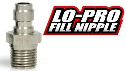 TechT Lo-Pro High Pressure Fill Nipple - Stainless