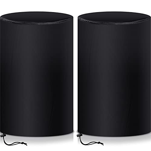 55-Gallon-Drum-Cover-210D-Oxford-Cloth-Water-Storage-Barrel-Cover-25-x-37-Inch-Outdoor-Waterproof-Rain-Snow-Bucket-Cover-with-Drawstring-UV-Protection-Anti-Dust-2-Pcs