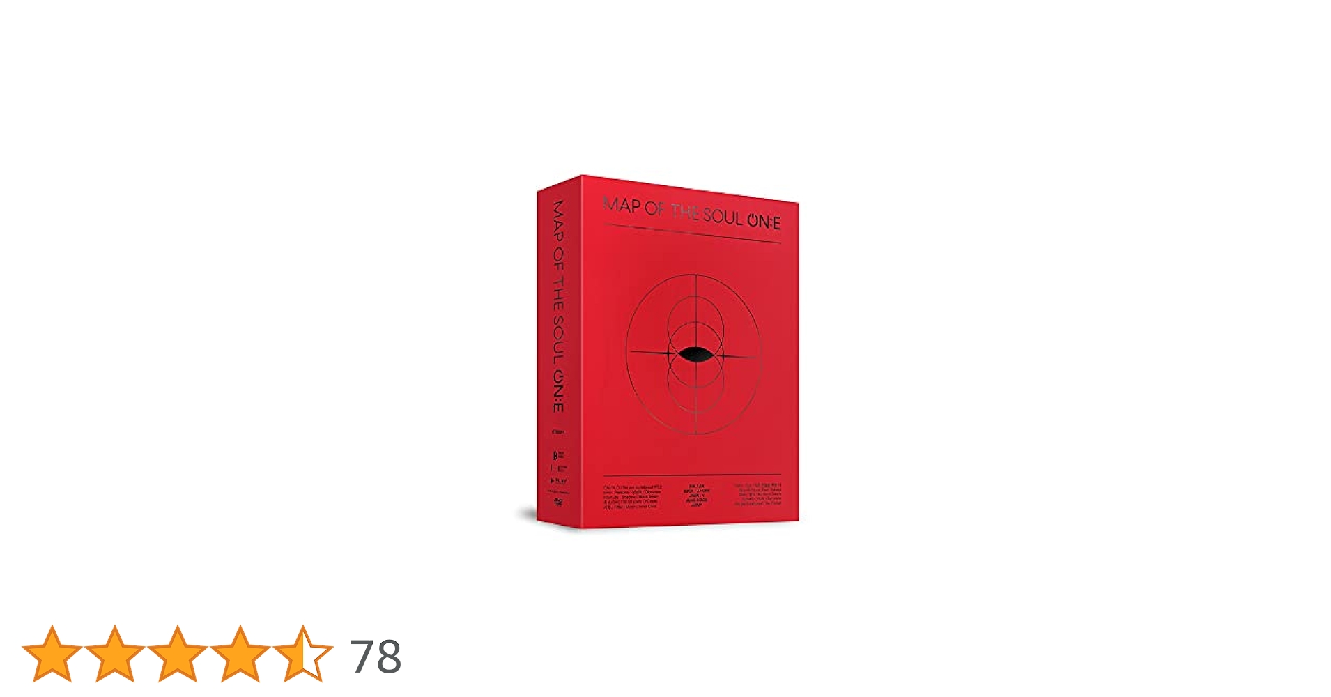 防弾少年団(BTS) - 【公式】map of the soul one DVD WEVERSE] Bangtan Boys BTS MAP OF THE SOUL ONE (DVD): Amazon