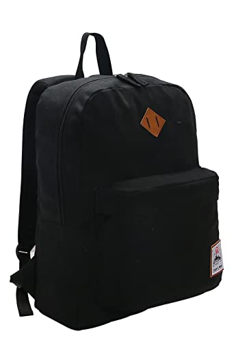 Mochila Casual Canvas 17' Preto