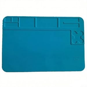 Anti Static Heat Resistant Silicone Mat A100 with Magnetic for Electronics Repair, Soldering, and Brazing Tasks on Various Devices