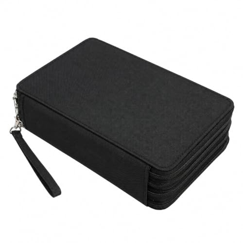 Image of 216 Slots Colored Pencil Case Organizer, 4 Layer Bag