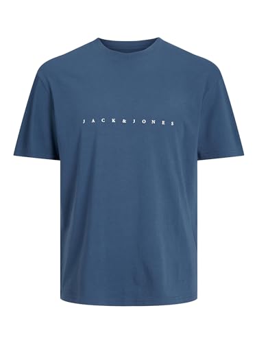 Jack & Jones Jjestar Jj Tee Ss Noos Camiseta, Hombre, Dark Navy, XL