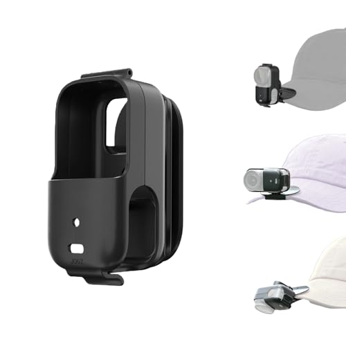 Osmo Nano Casquette Sac à Dos Clip, Rapide Détachement Baseball Cap Clip Fixation compatible avec DJI Osmo Nano, 360°Réglable Caméra Support, pour...